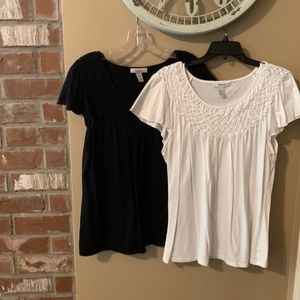 Style & Co lattice tops set of 2- large